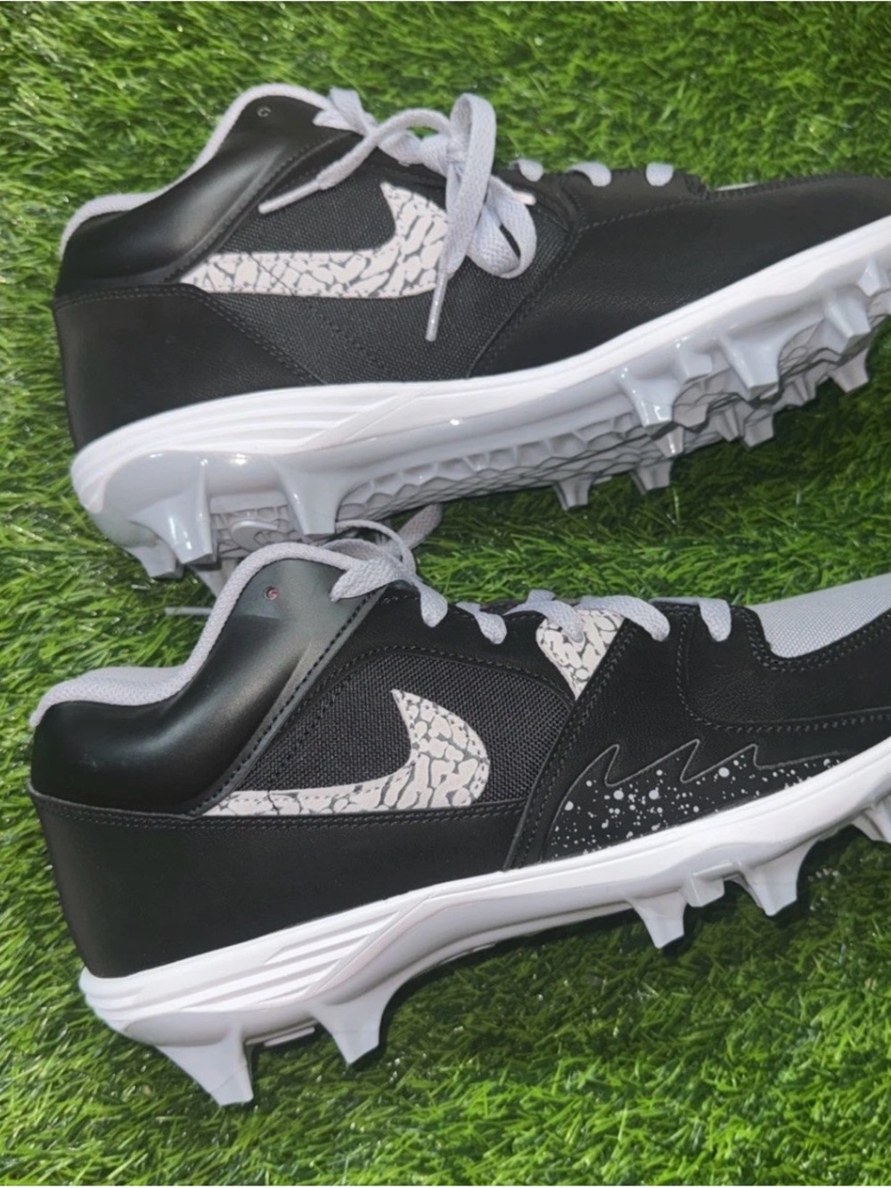 Nike Air Jordan Stadium 90 Low TD Football Cleats HQ0210-060 Men Sizes